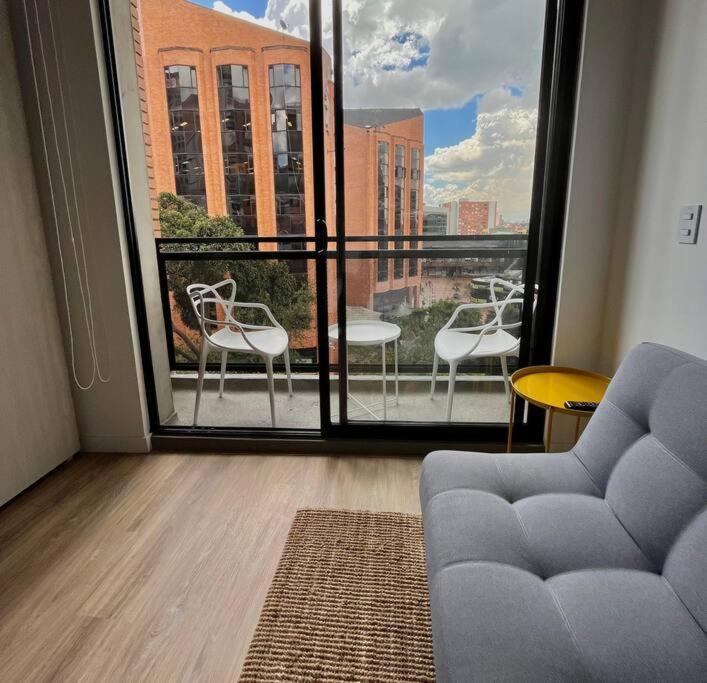 Apartamento Nuevo Loft Chapinero Con Balcon