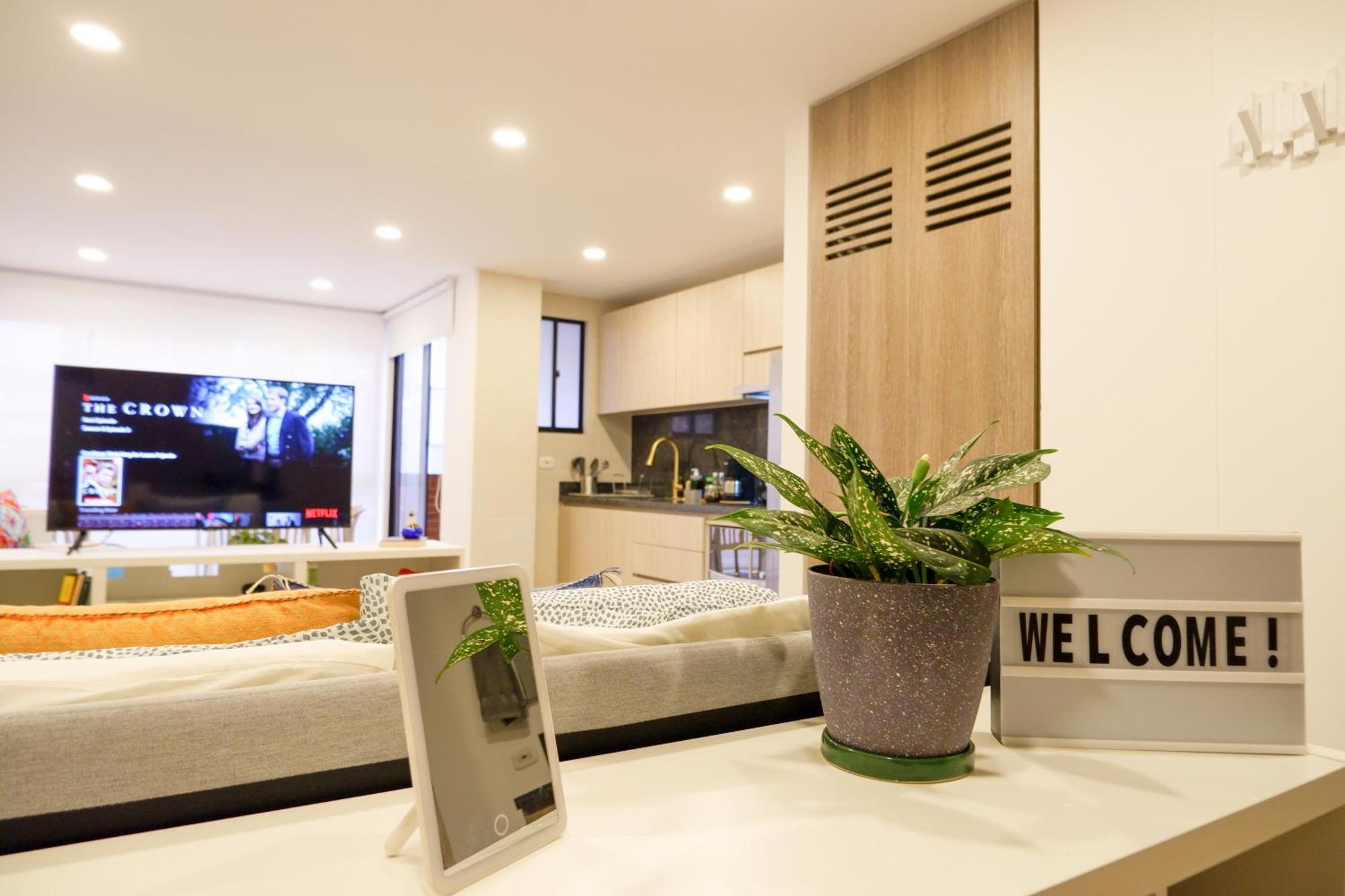 The Petit Flat - Bright & Stylish Near Unicentro Bogotá