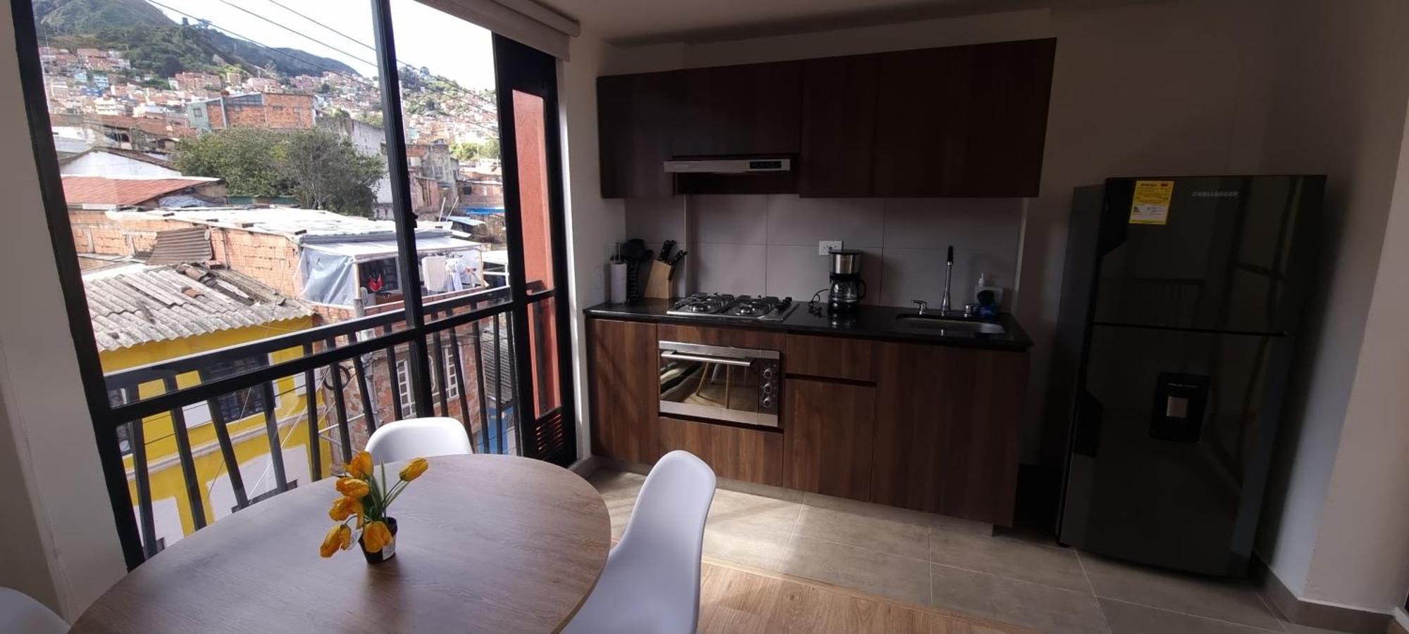 Apartamento New Comfortable In La Candelaria, Bogotá