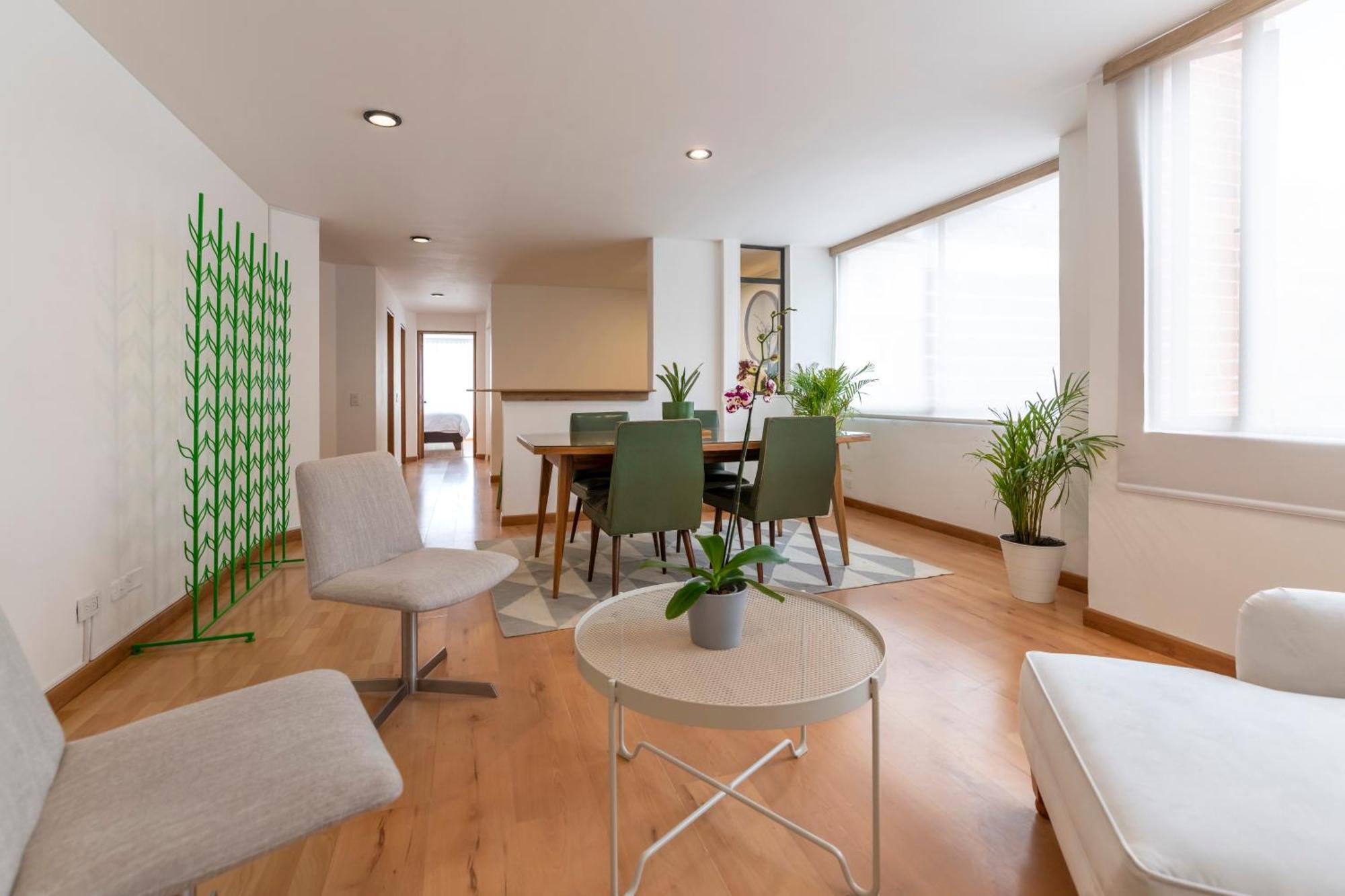 Parque 93, 402 ,chic Arty Retreat For 4