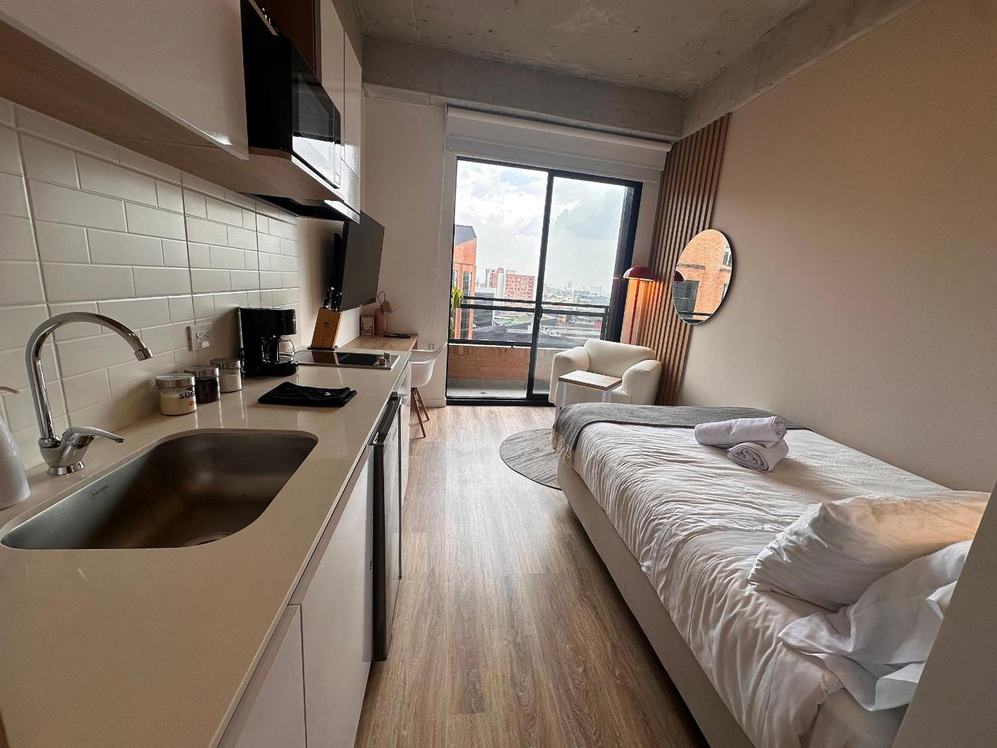 Apartamento U-go Next Living Chapinero - Terraza & Co-working