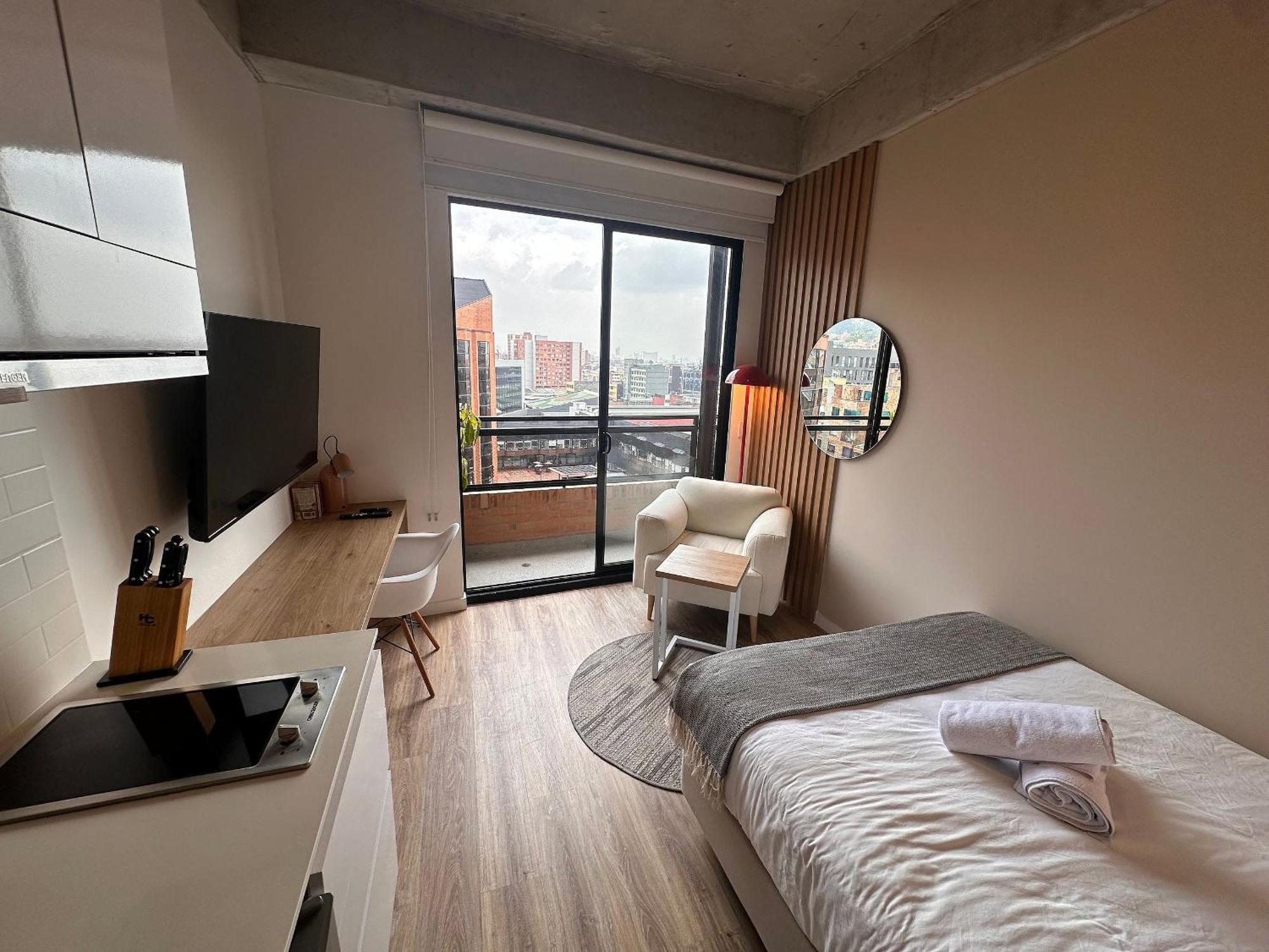 Apartamento U-go Next Living Chapinero - Terraza & Co-working *
