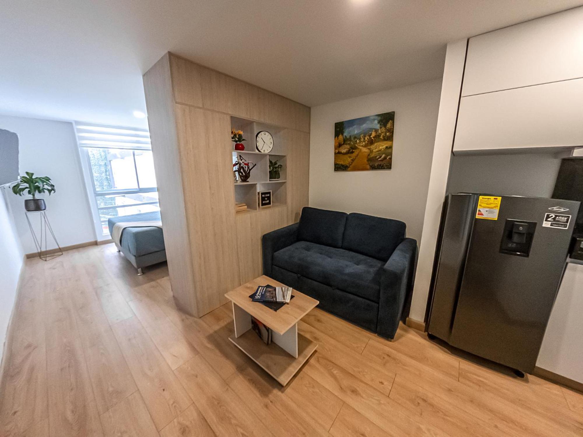 Apartamento Comodo Tipo Loft En Centro De 2 *