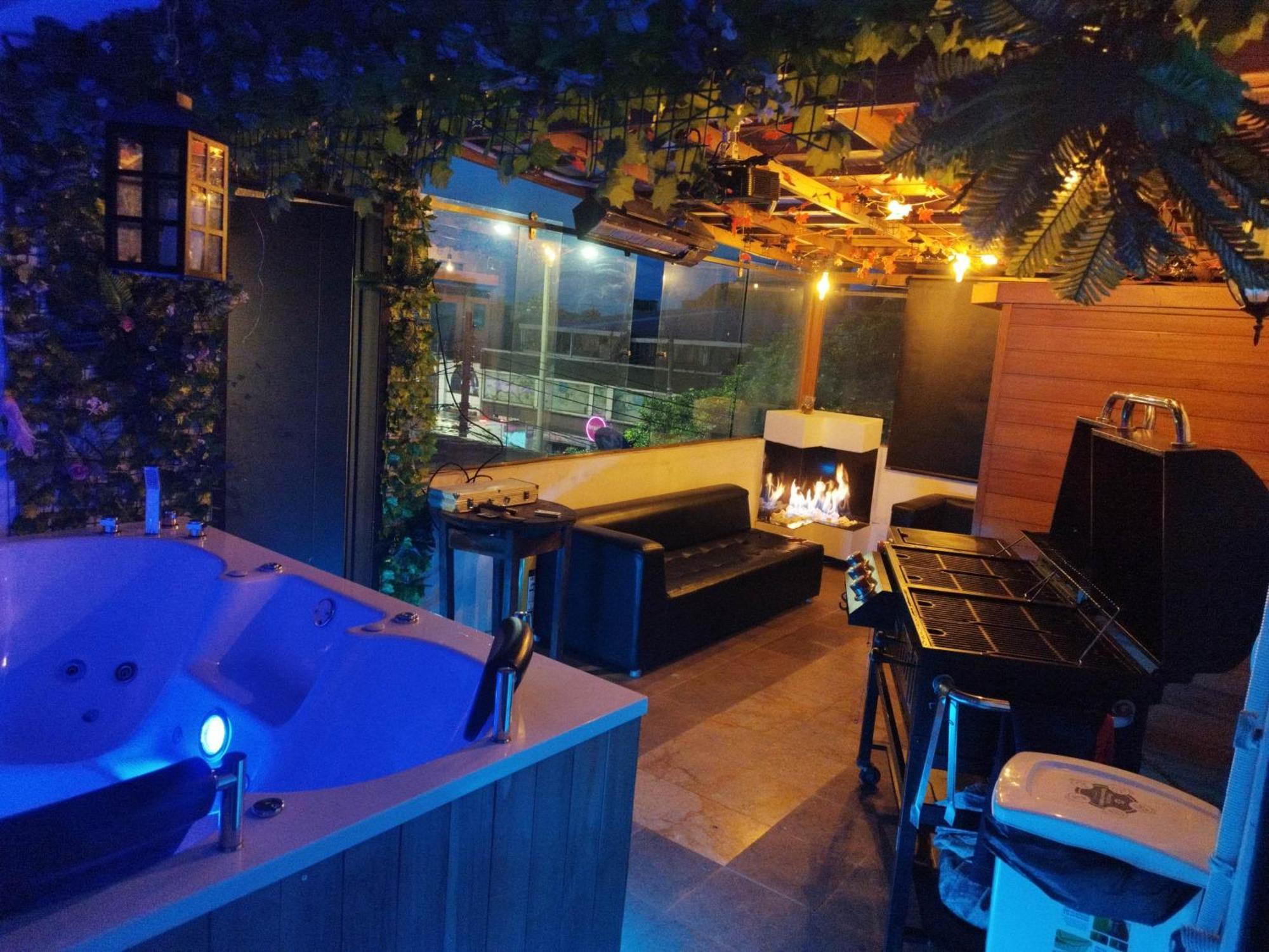 Penthouse Con Jacuzzi Y Chimenea Bogotá
