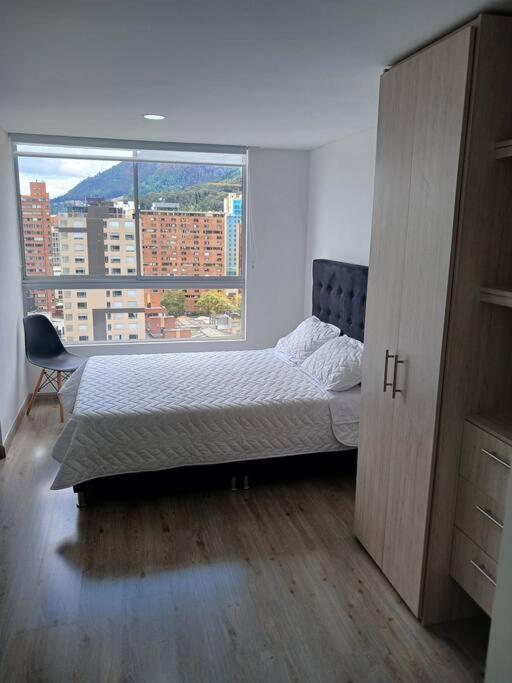 Apartamento Estudio Moderno, Vista Al Centro Y Monserrate Bogotá