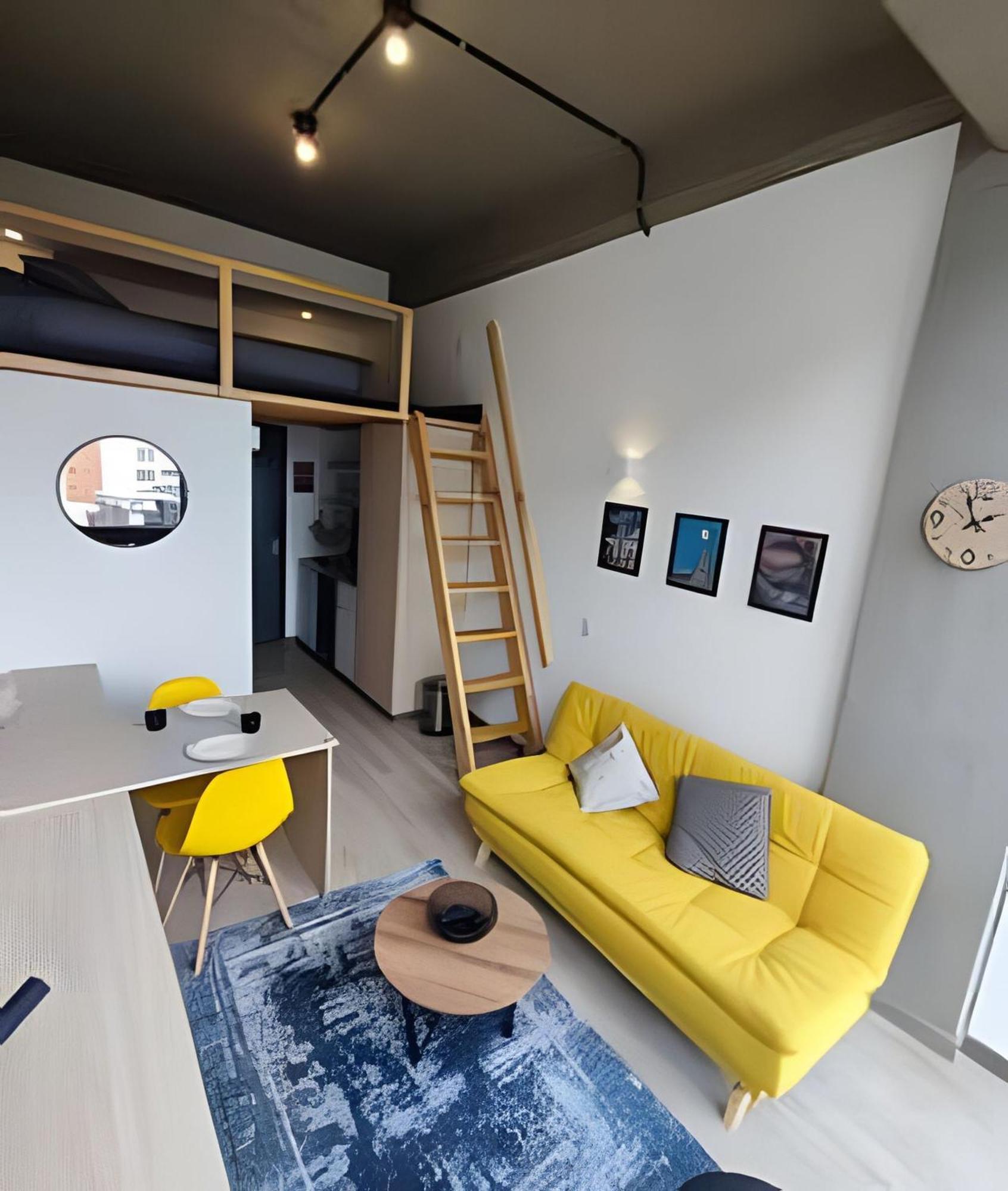 Loft Moderno Con Vista A Cerros En Chapinero