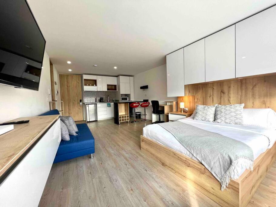 Df Confortable Loft Zona De Trabajo Gym F04 Apartamento Bogotá