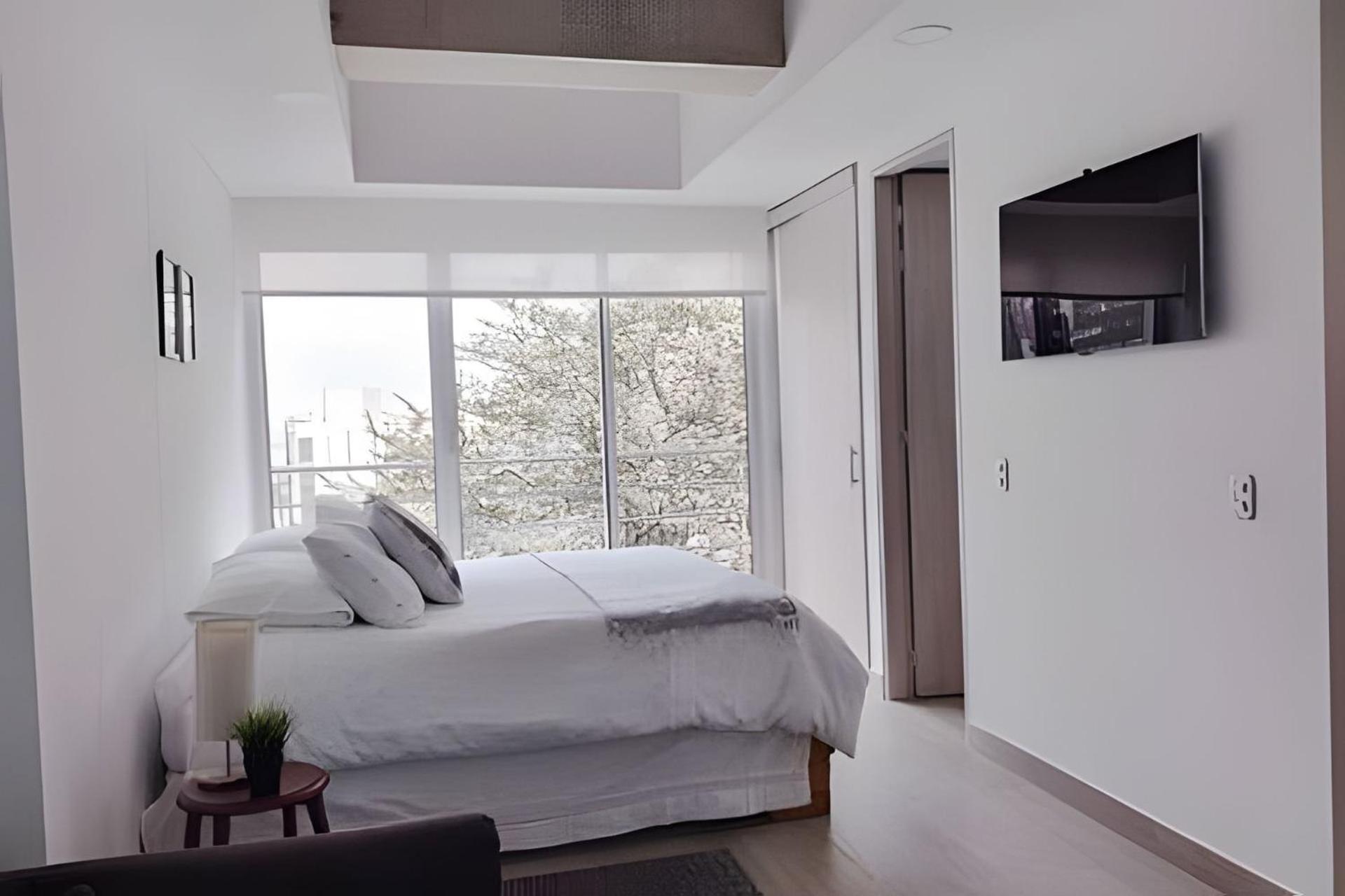 Loft Con Vista Al Centro Bogotano Con Balcon- 604 Apartamento