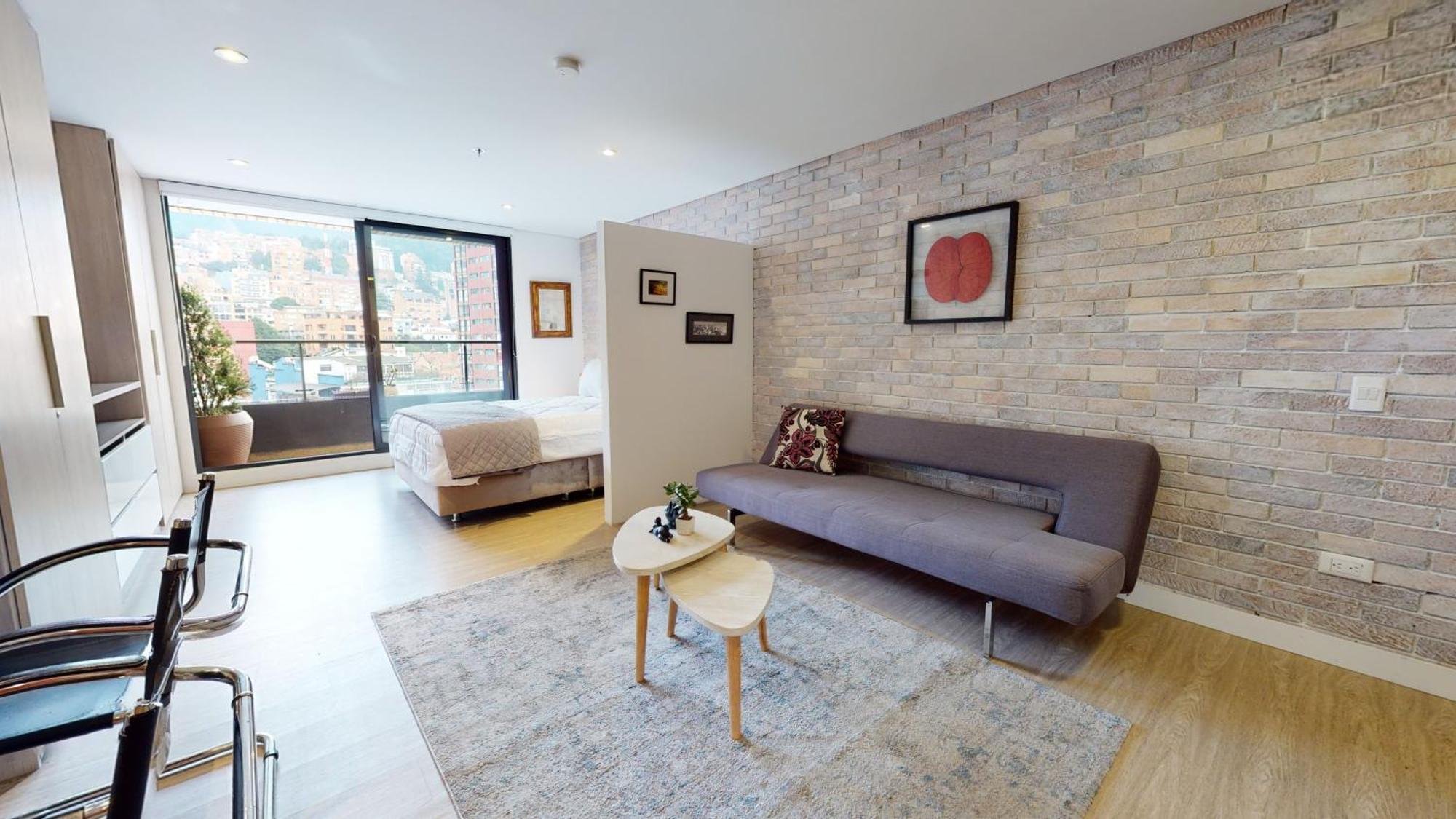 Apartamento Vibras Bohemias Moderna Apto En Chapinero Bogotá