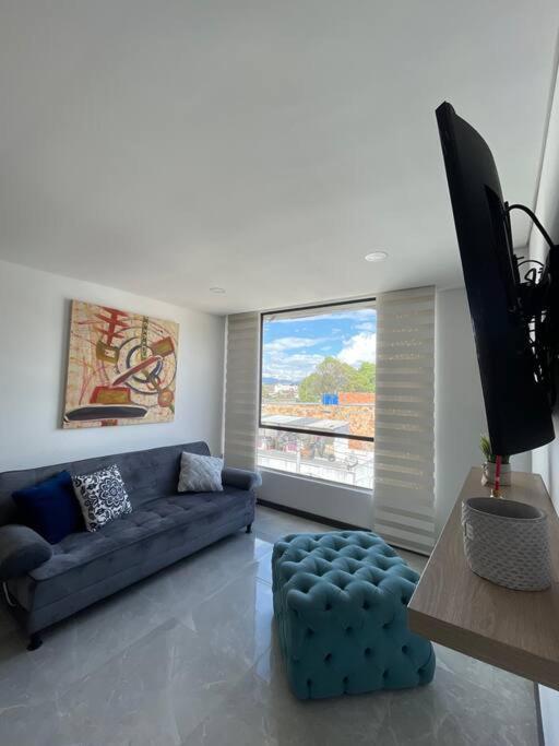 Con Hermosa Vista En Apartamento Bogotá