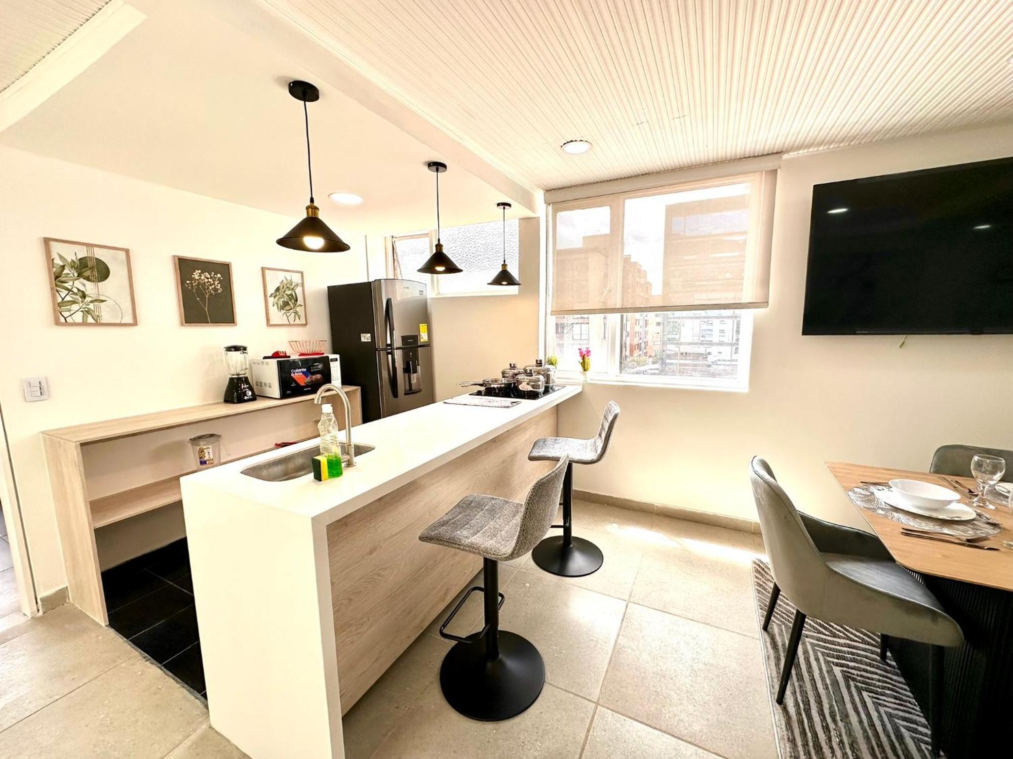 Espacio Ideal Grupos, Virrey Park, 3 King Size Apartamento *