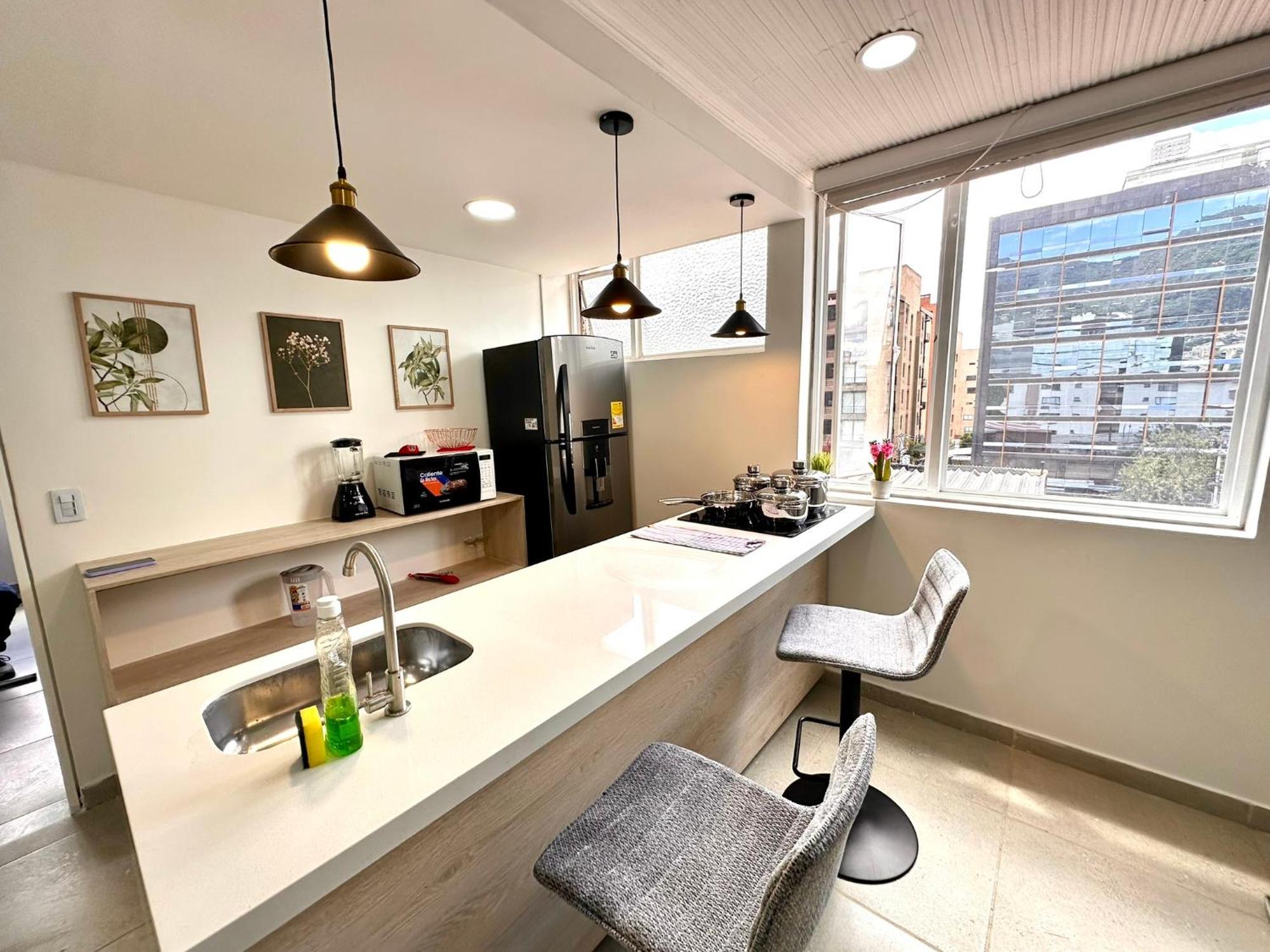 Apartamento Espacio Ideal Grupos, Virrey Park, 3 King Size Bogotá