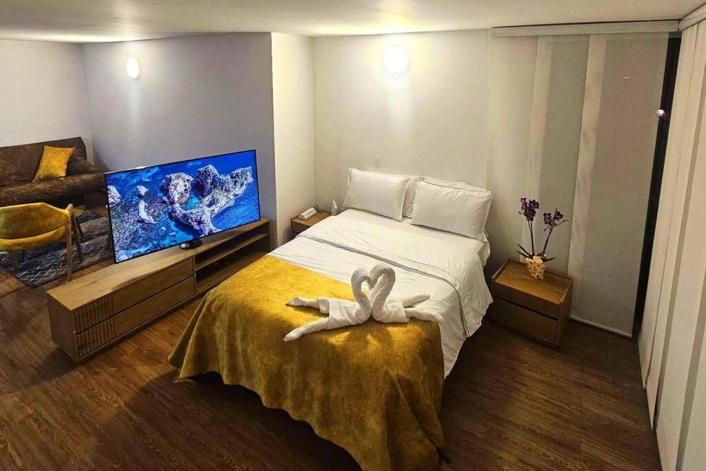 Apartamento Aparta Estudio Acogedor Chapinero