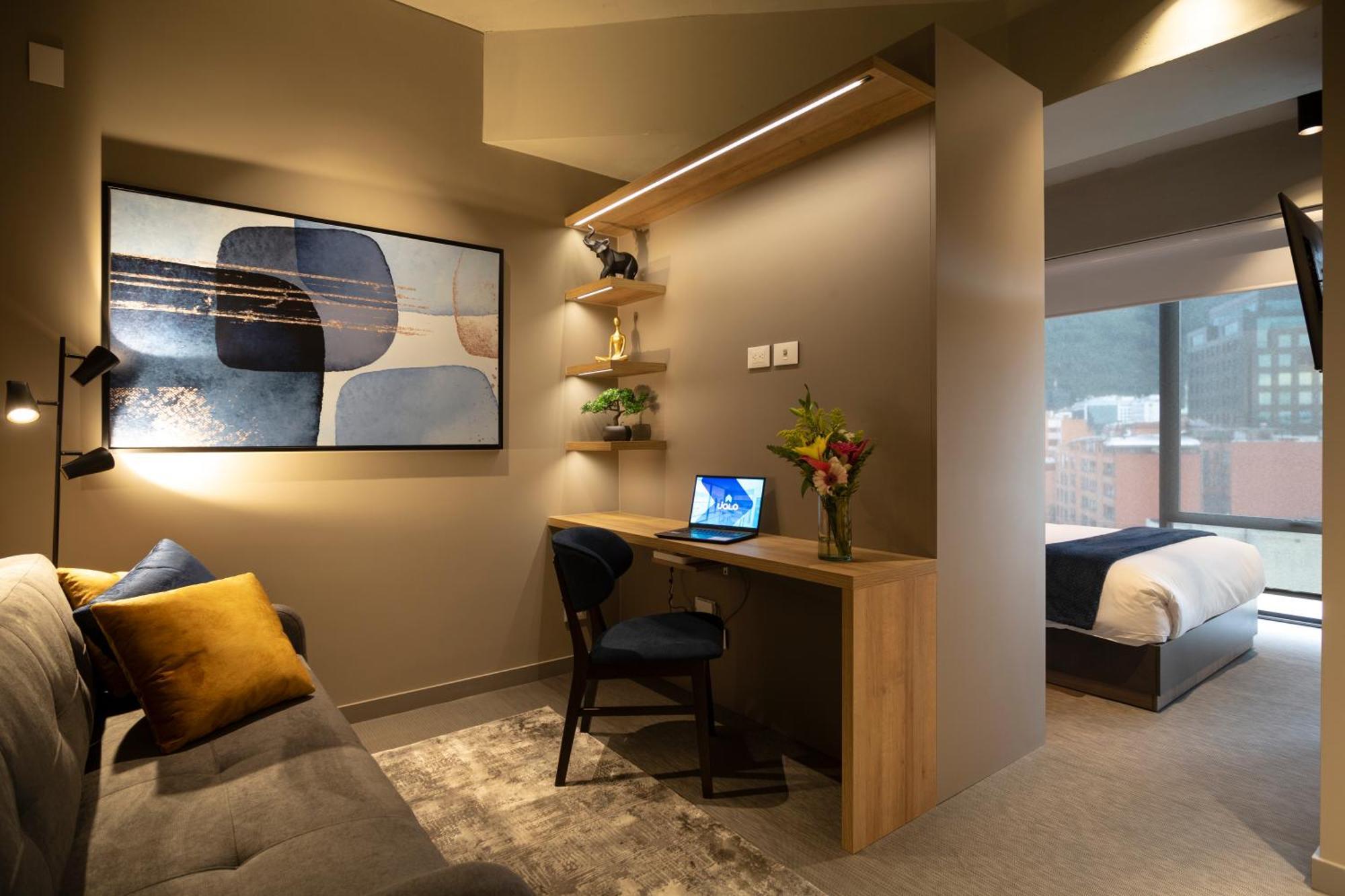 Apartamento Cozy Pool, Sauna, Gym& Cowork Bogotá