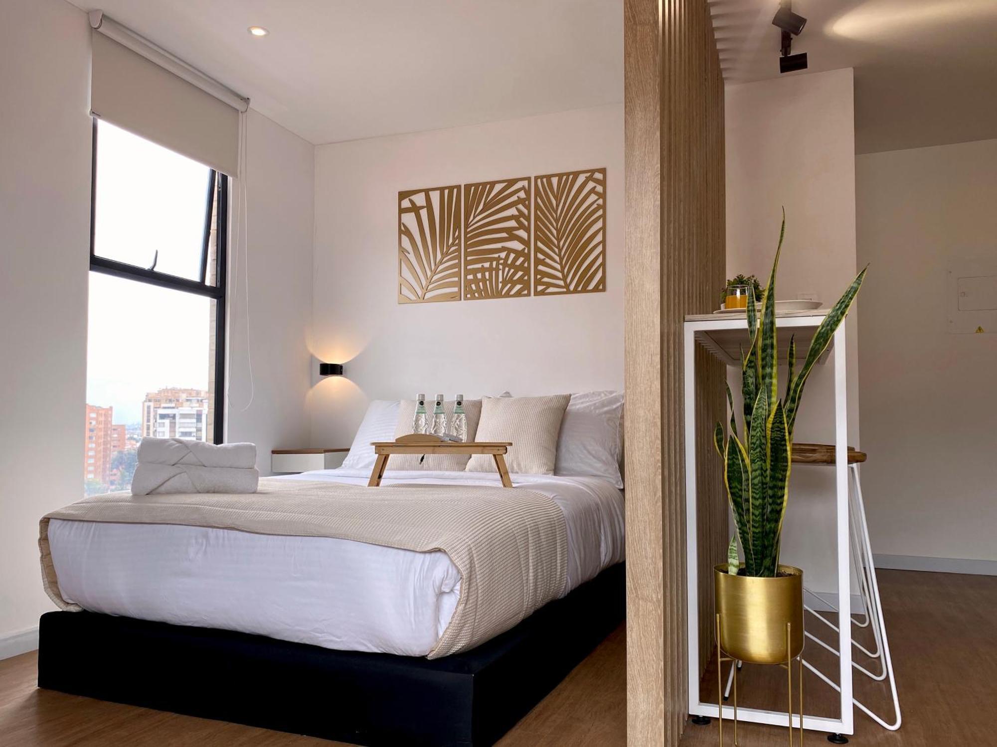 Apartamento Loft De Lujo En Bbq Rooftop Gym Bogotá