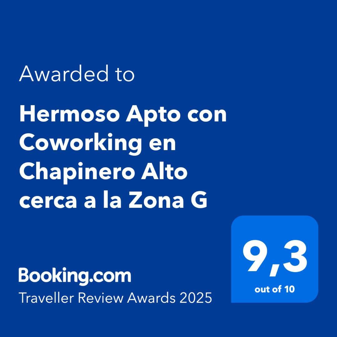 Hermoso Apto Con Coworking En Chapinero Alto Cerca A La Zona G