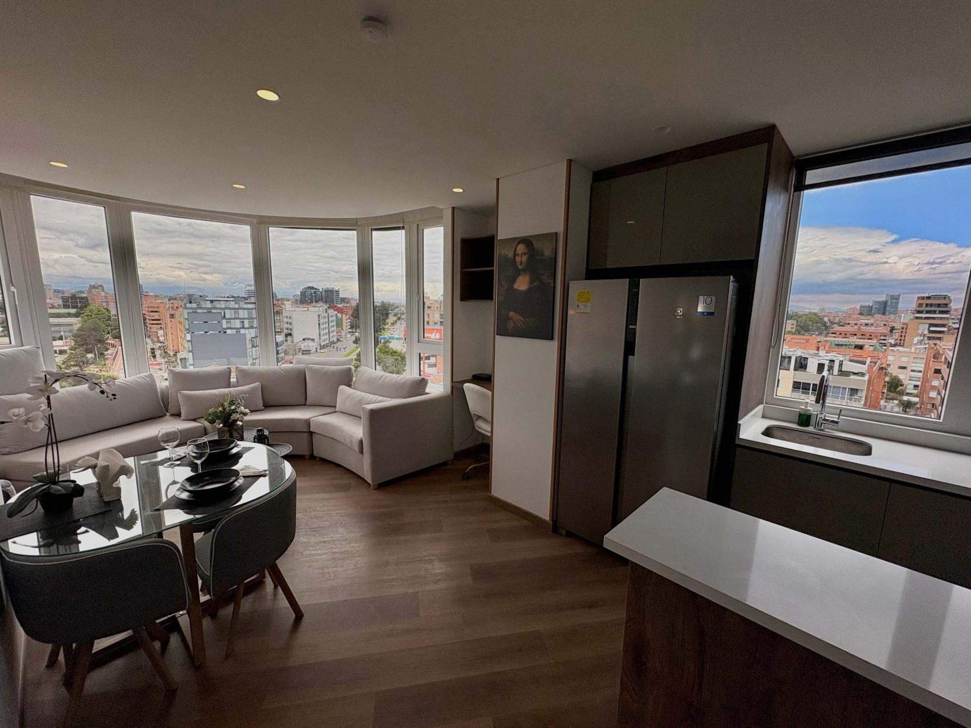 Apartamento Stylish 2br In Usaquen Peaceful With Scenic Views Bogotá