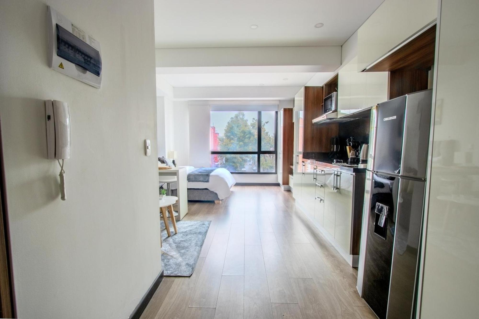 Apartamento Cozy Loft In The Heart Of The Bogotá