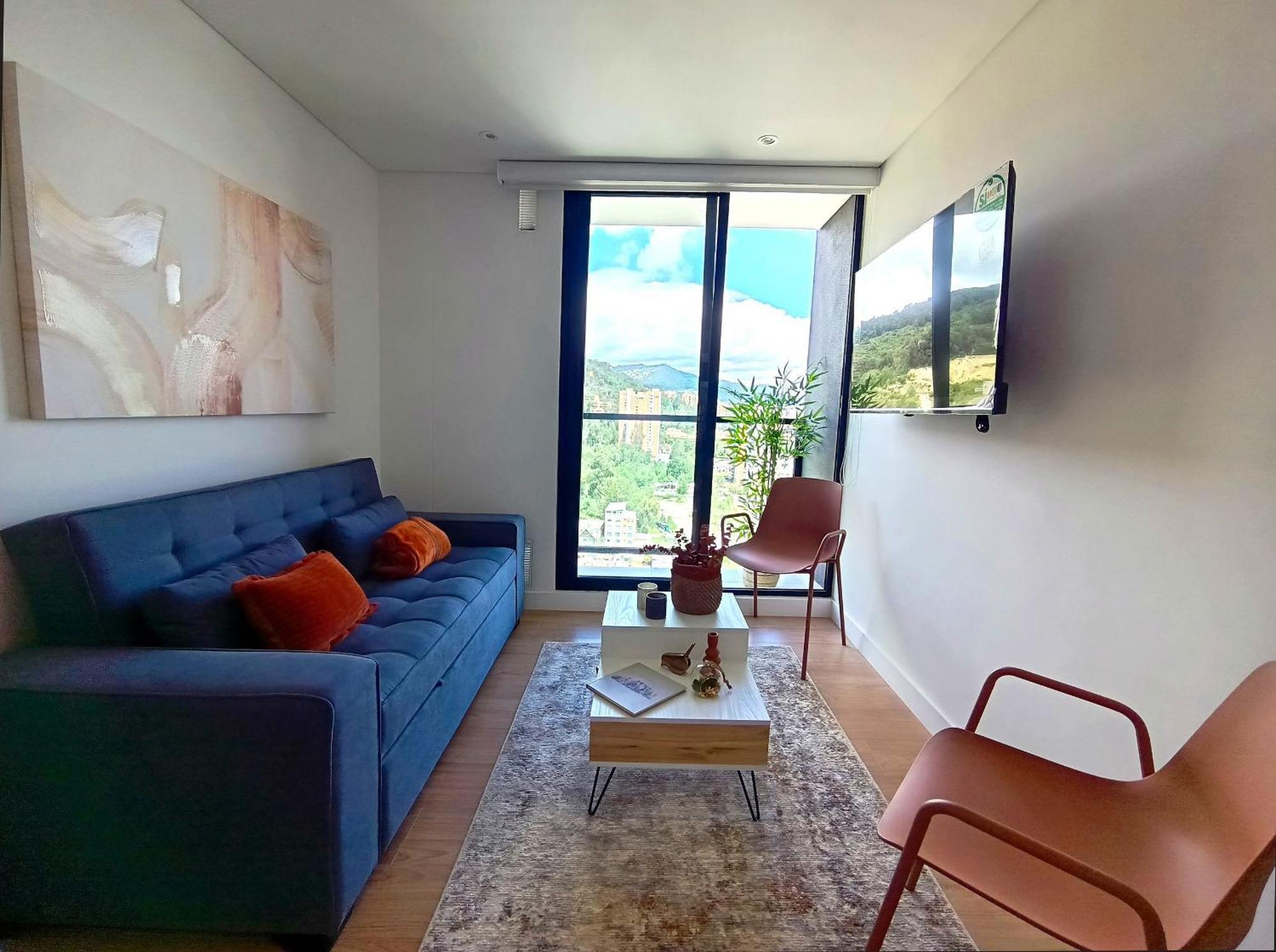 Confort Con Balcon Panoramico, Parking, Usaquen Apartamento