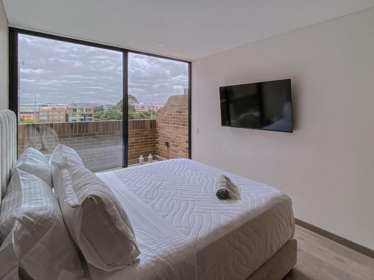 Espectacular Loft Con Terraza Privada En Usaquen Bogotá