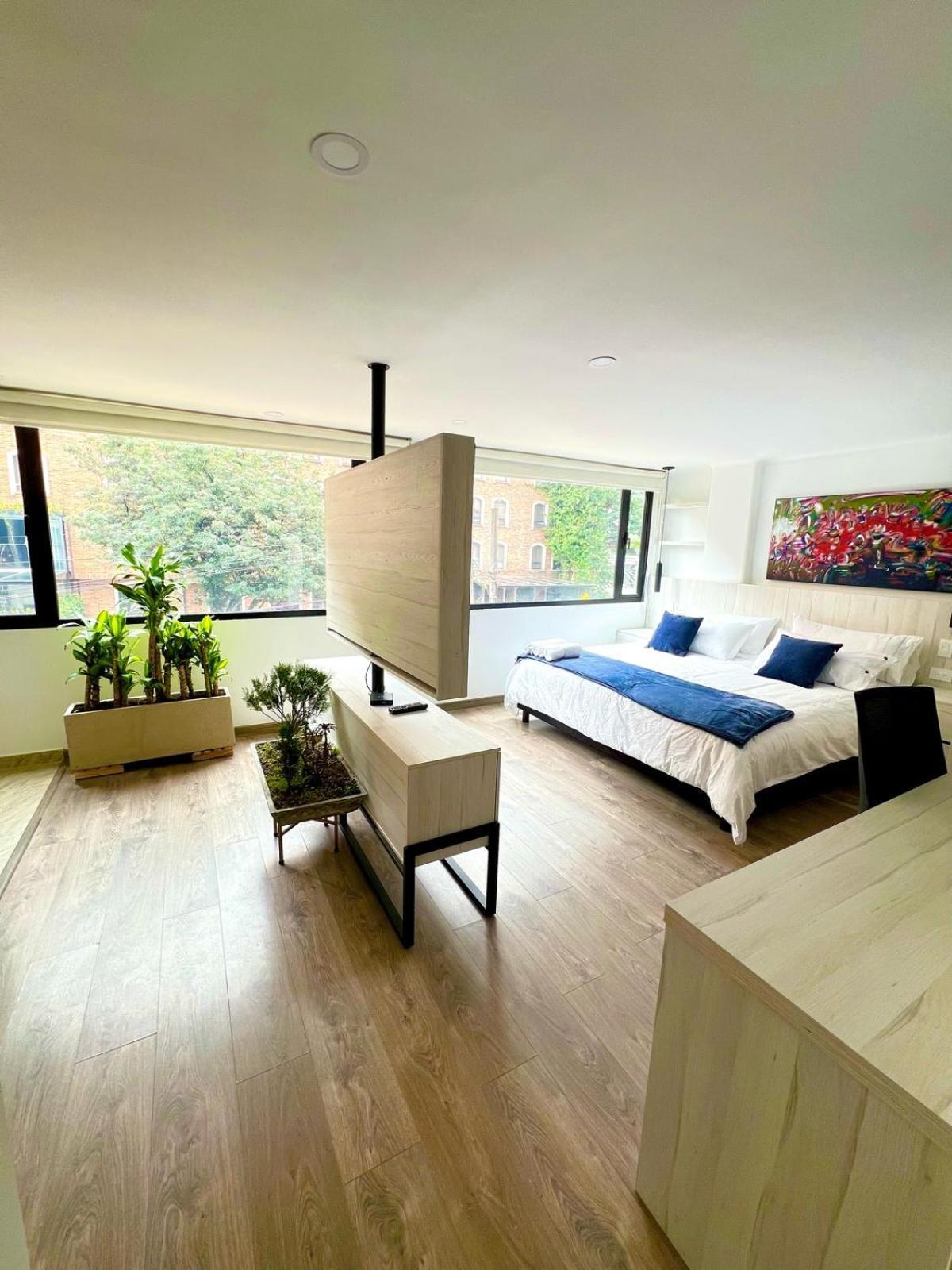 Apartamento Siute Grande Y Luminosa Con Jacuzzi Zona T Bogotá