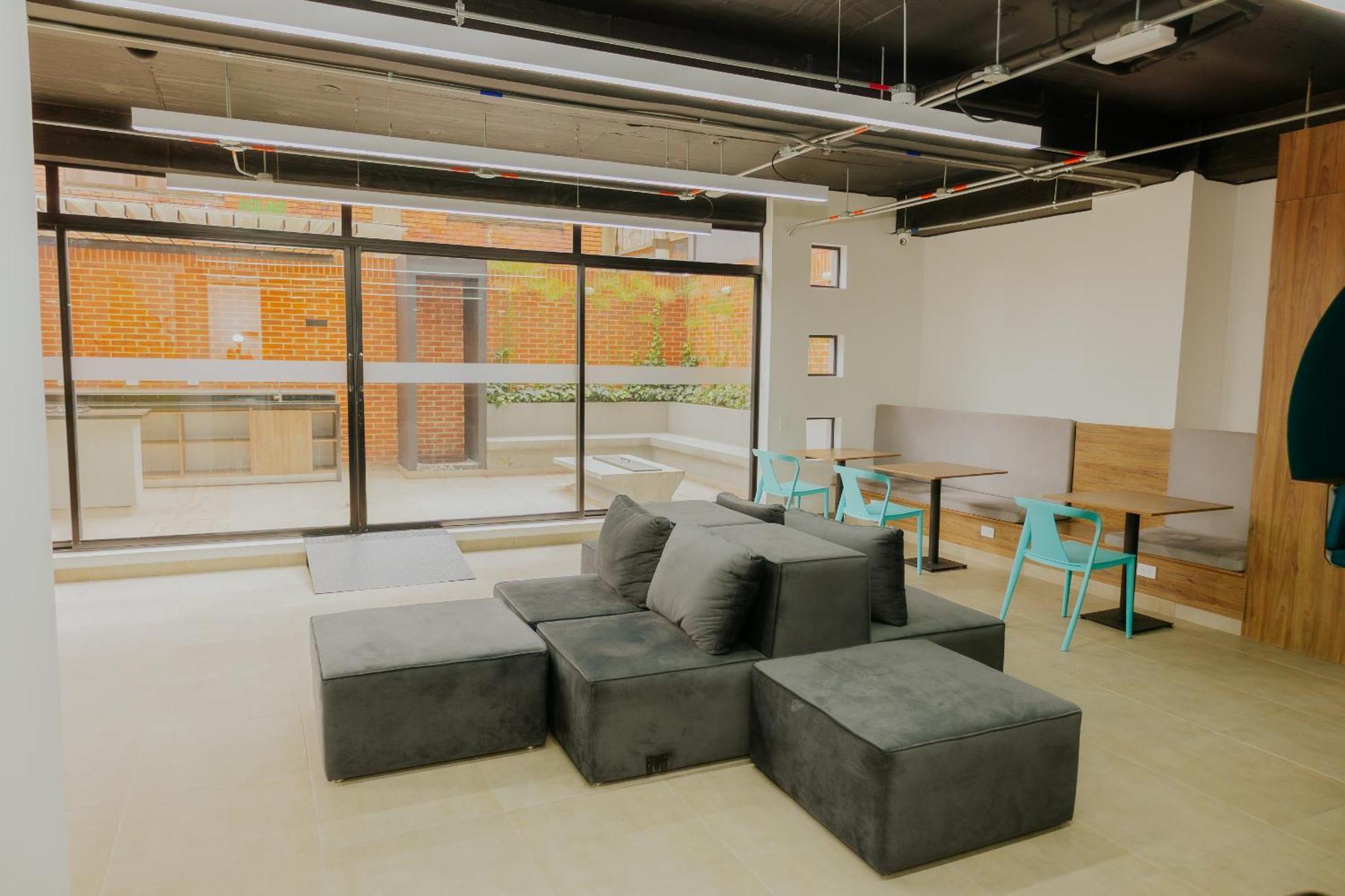 Apartamento Moderno Estudio Con Gimnasio, Terraza Y Coworking En