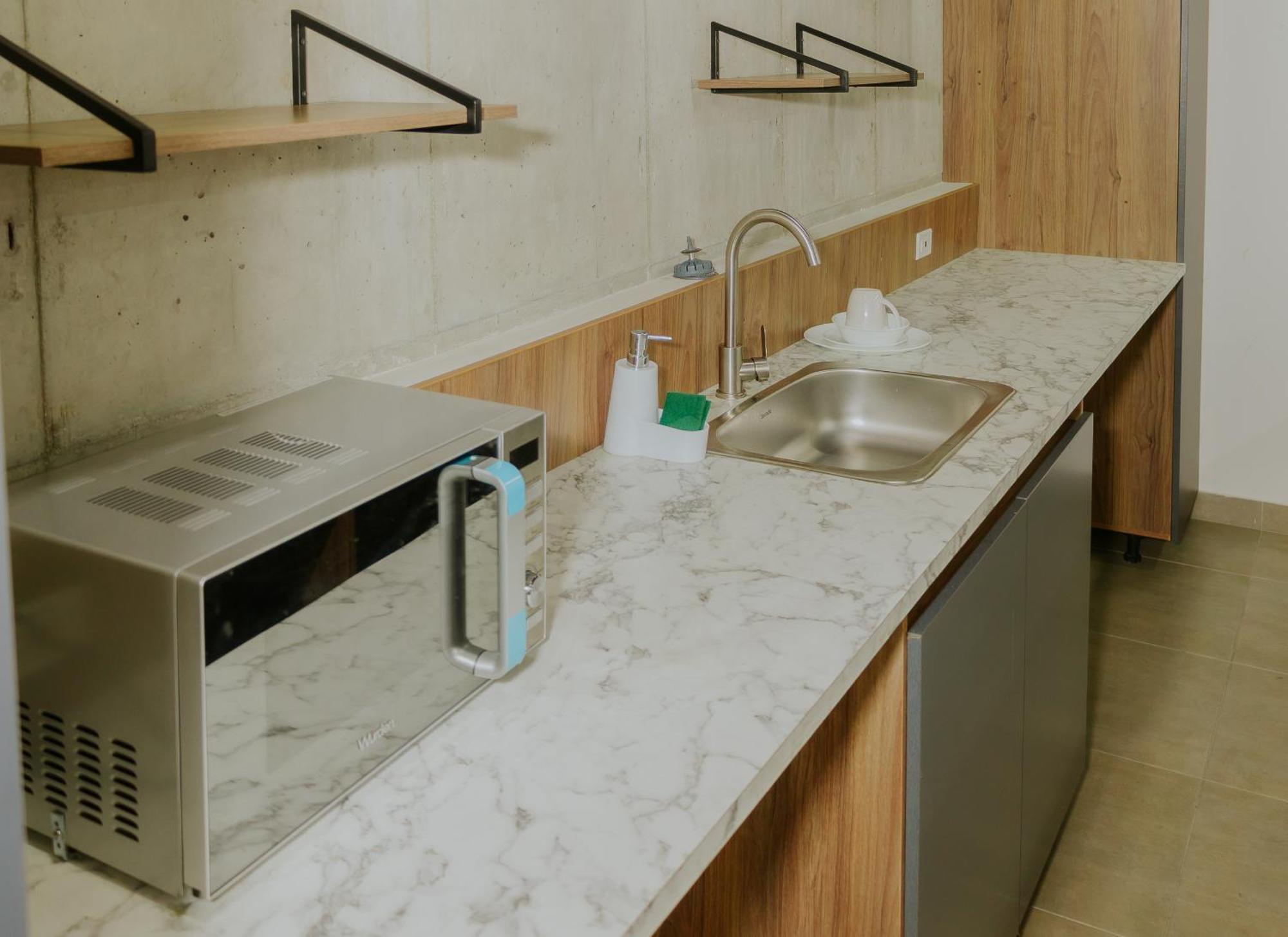 Moderno Estudio Con Gimnasio, Terraza Y Coworking En Apartamento