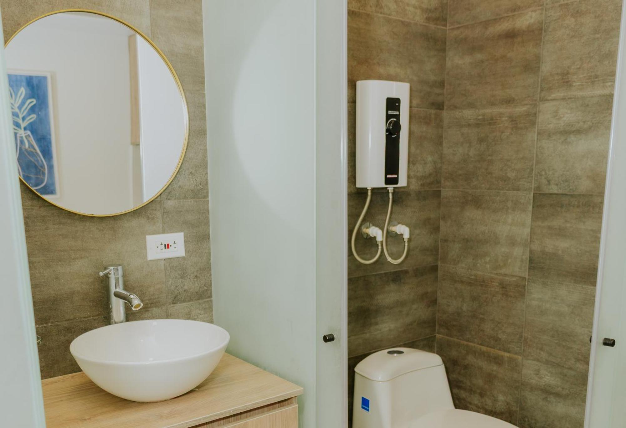 Moderno Estudio Con Gimnasio, Terraza Y Coworking En Apartamento