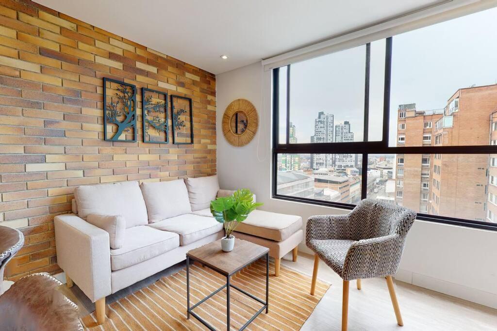 909 Loft Con Excelente Vista En Chapinero Apartamento