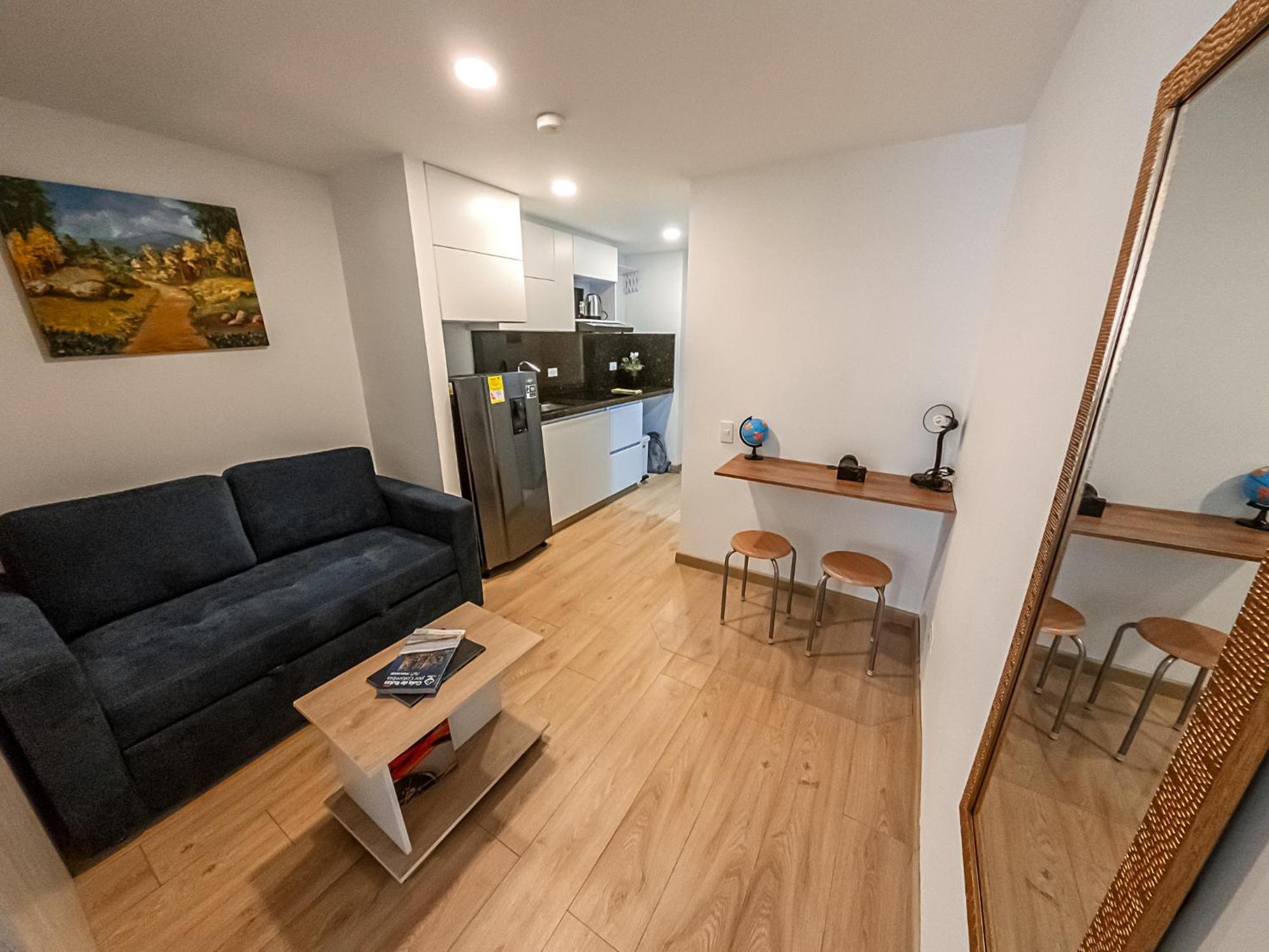 Apartamento Comodo Tipo Loft En Centro De 2 Bogotá