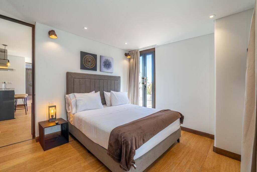 Apartamento Stylish 2 Masters With Patio And View Bogotá