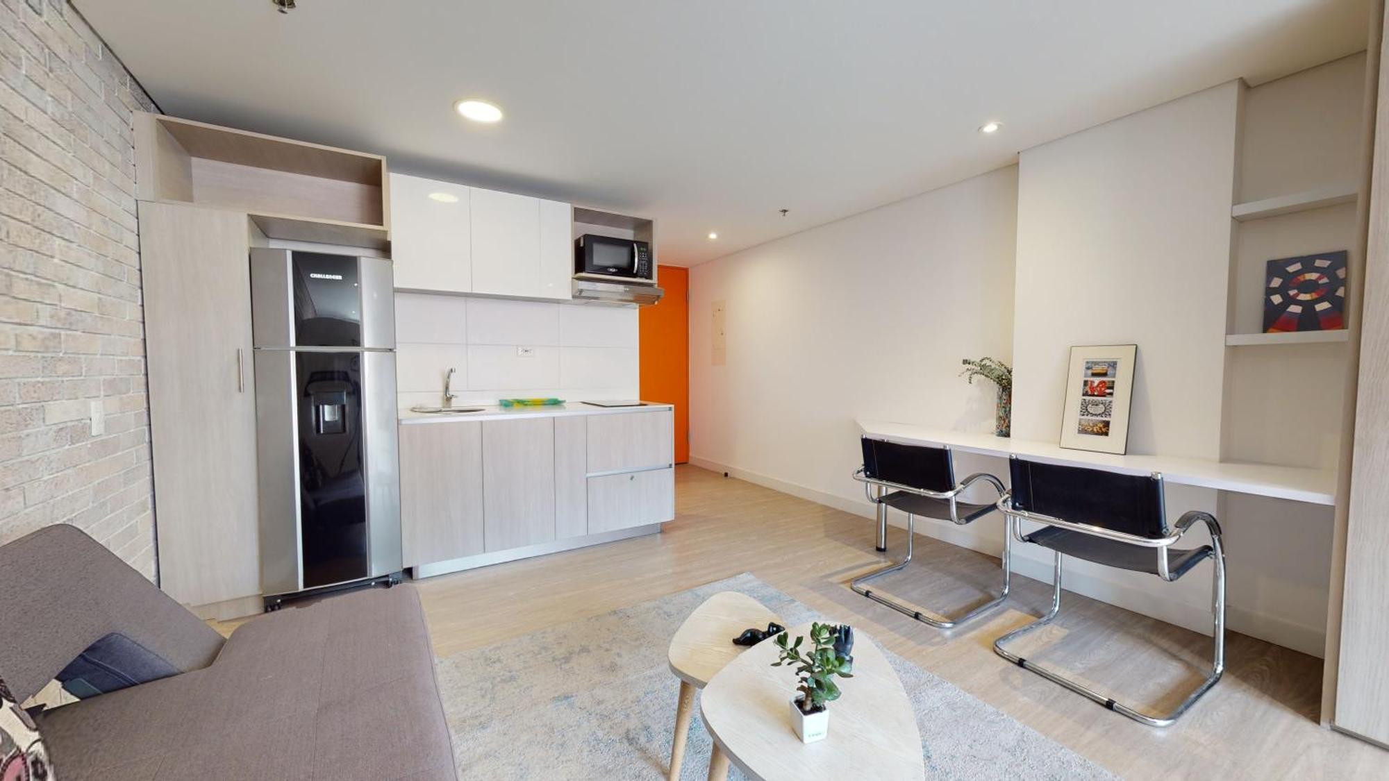 Apartamento 909 Loft Con Excelente Vista En Chapinero