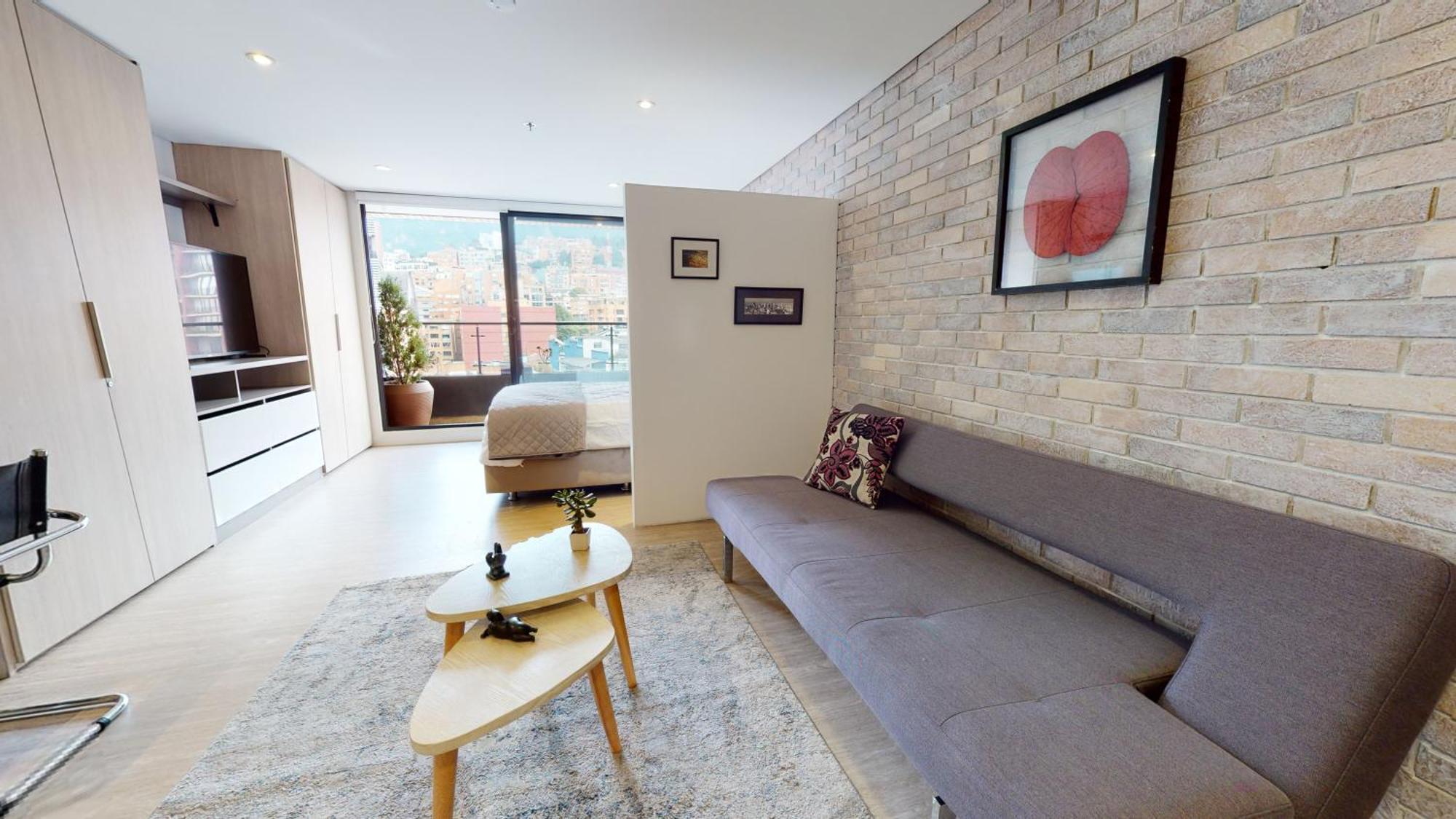 909 Loft Con Excelente Vista En Chapinero Bogotá