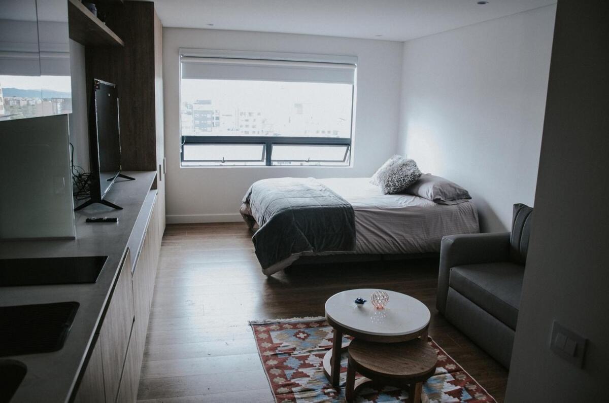 Aparta Estudio Moderno En Apartamento