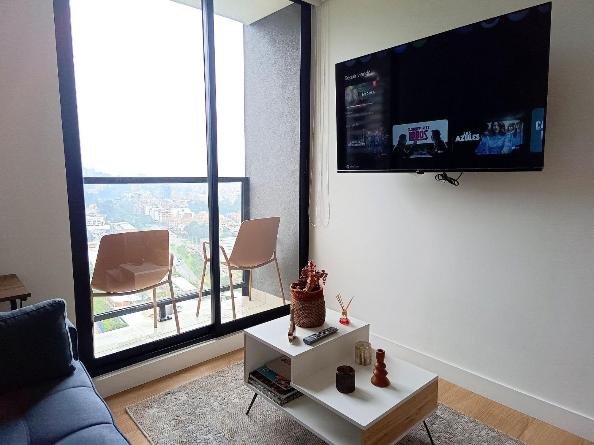 Apartamento Confort Con Balcon Panoramico, Parking, Usaquen Bogotá