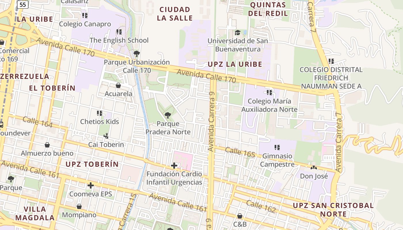 map