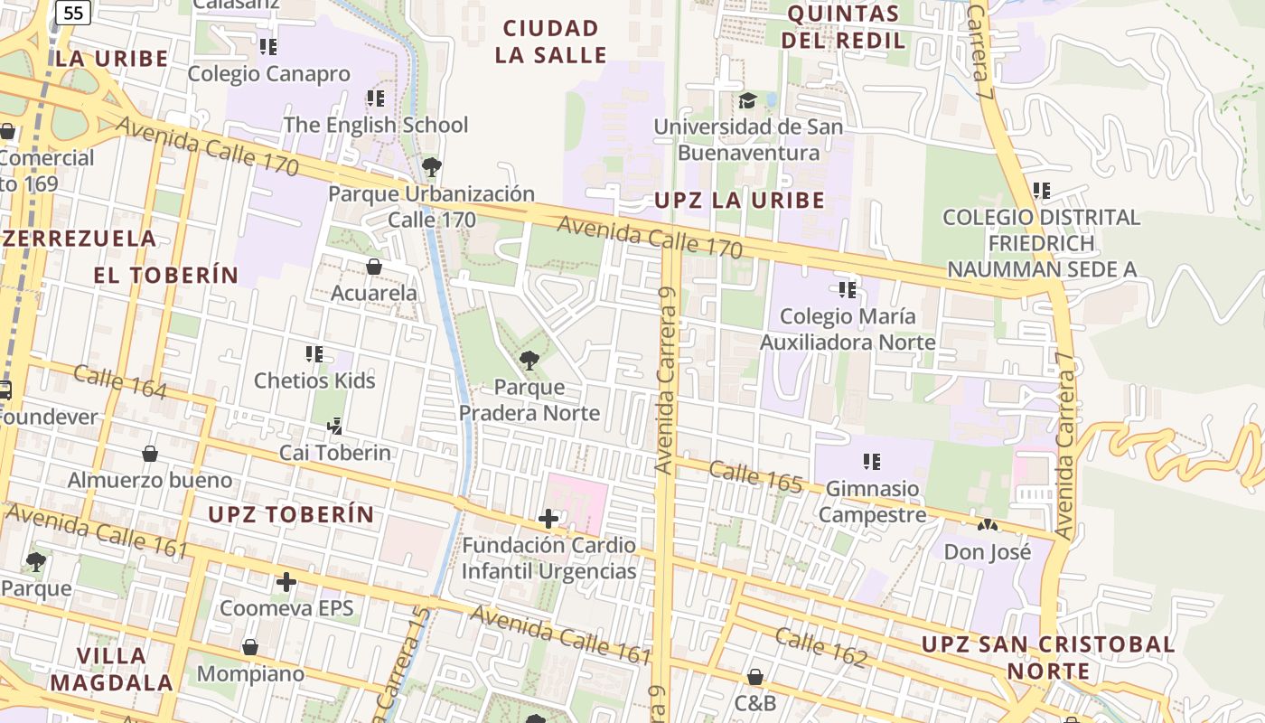 map