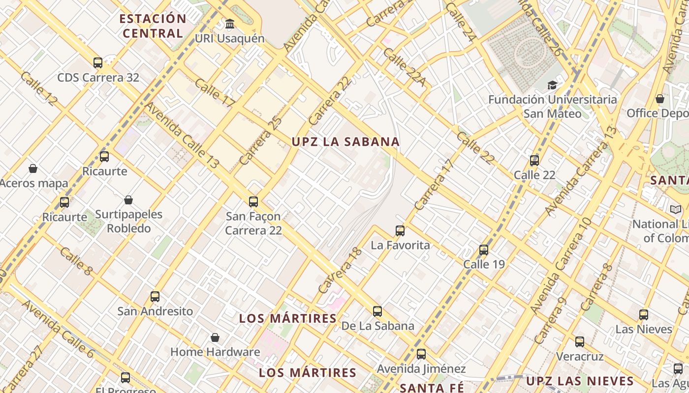 map